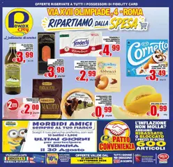 Anteprima del volantino Pewex volantino Olimpiade valido a partire dal 21/08/2026