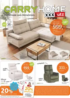 XXXLutz Carry Home ab 04.08.2026 gültig