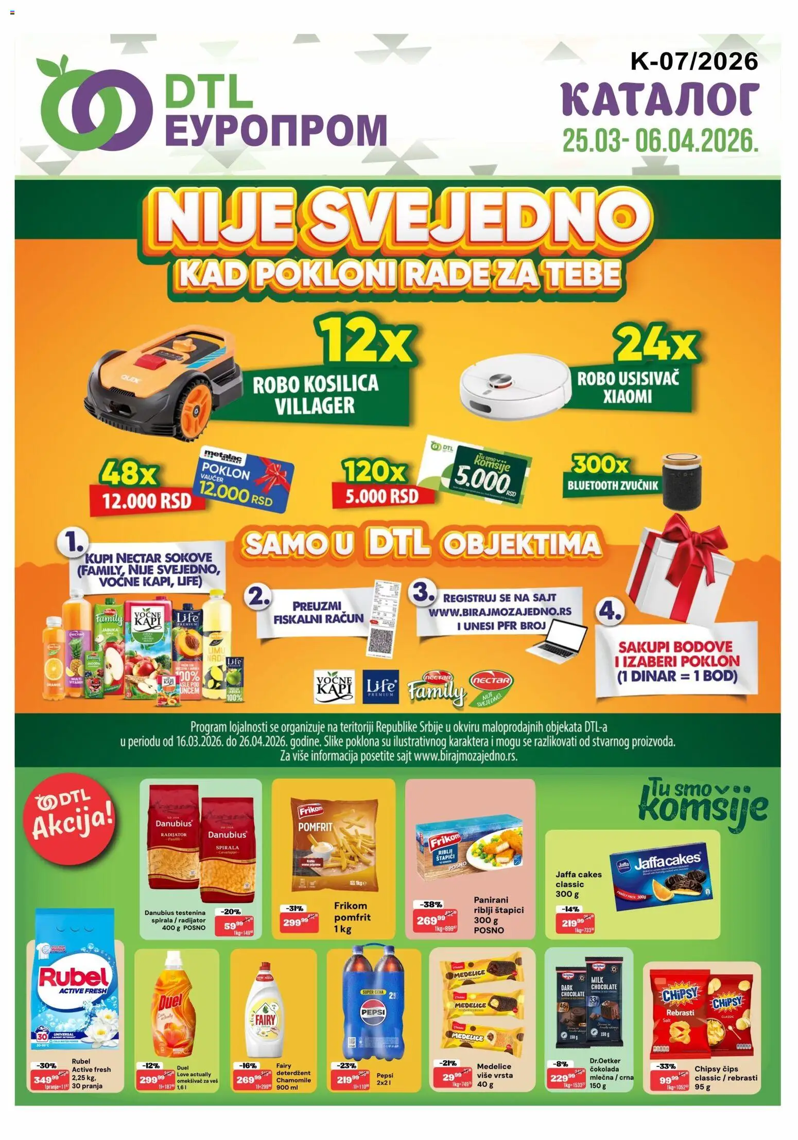 Europrom katalog - najnovije akcije od 25.03.2026
