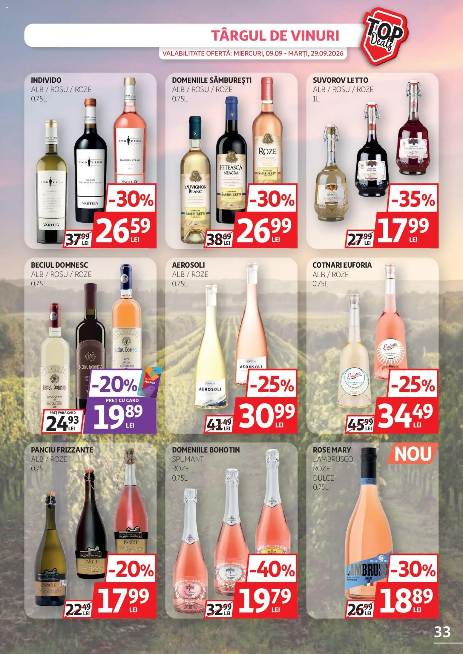 Noul catalog Auchan – valabil de la 09.09.2026 | Pagină: 33