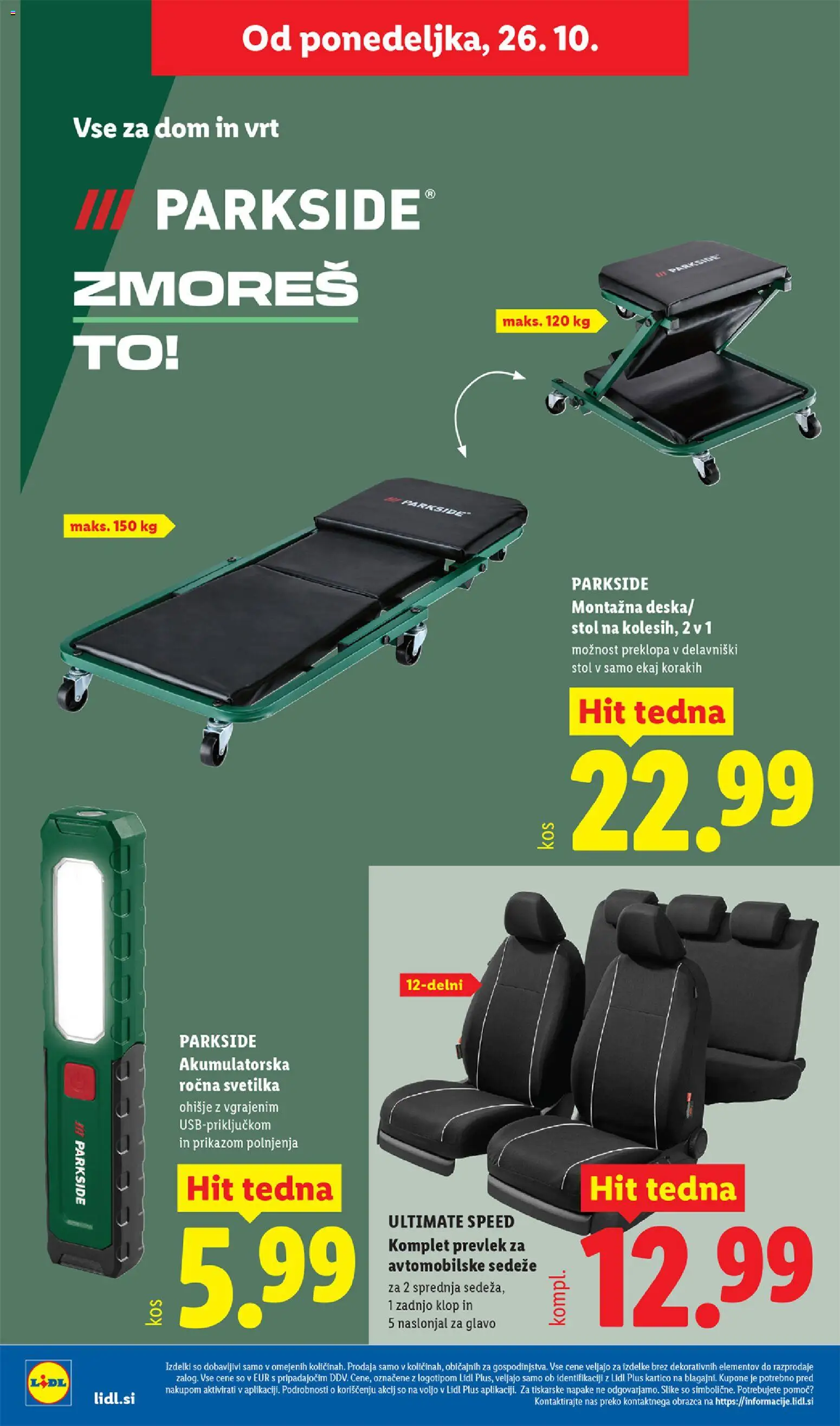 Novi Lidl katalog ponudbe – veljaven od 22.10.2026 | Stran: 48
