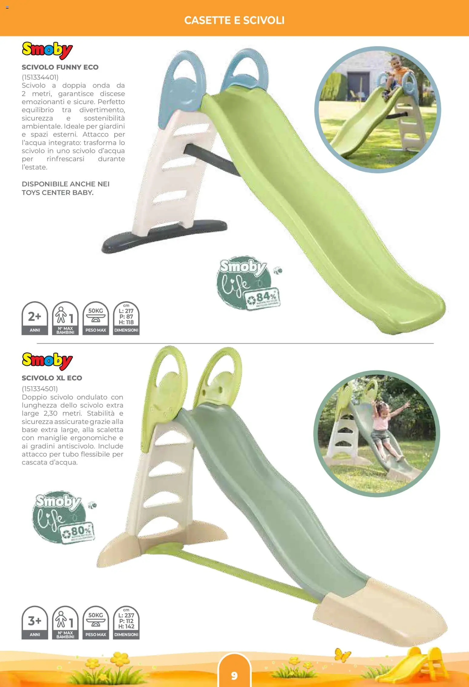 Volantino Toys Center del 02.04.2026 | Pagina: 11 | Prodotti: Scaletta, Tubo, Scivolo