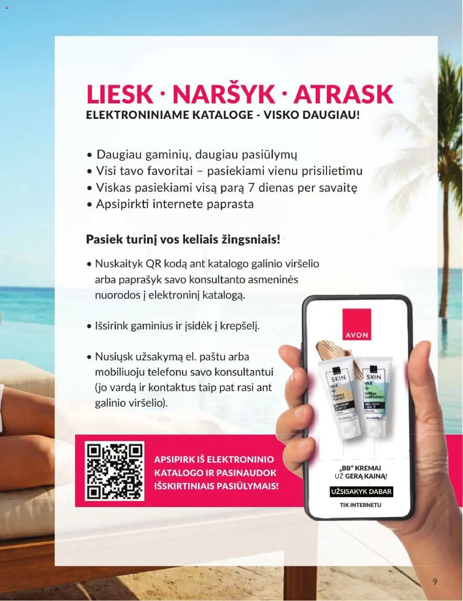 AVON akcijos nuo 2026.07.01 | Puslapis: 9
