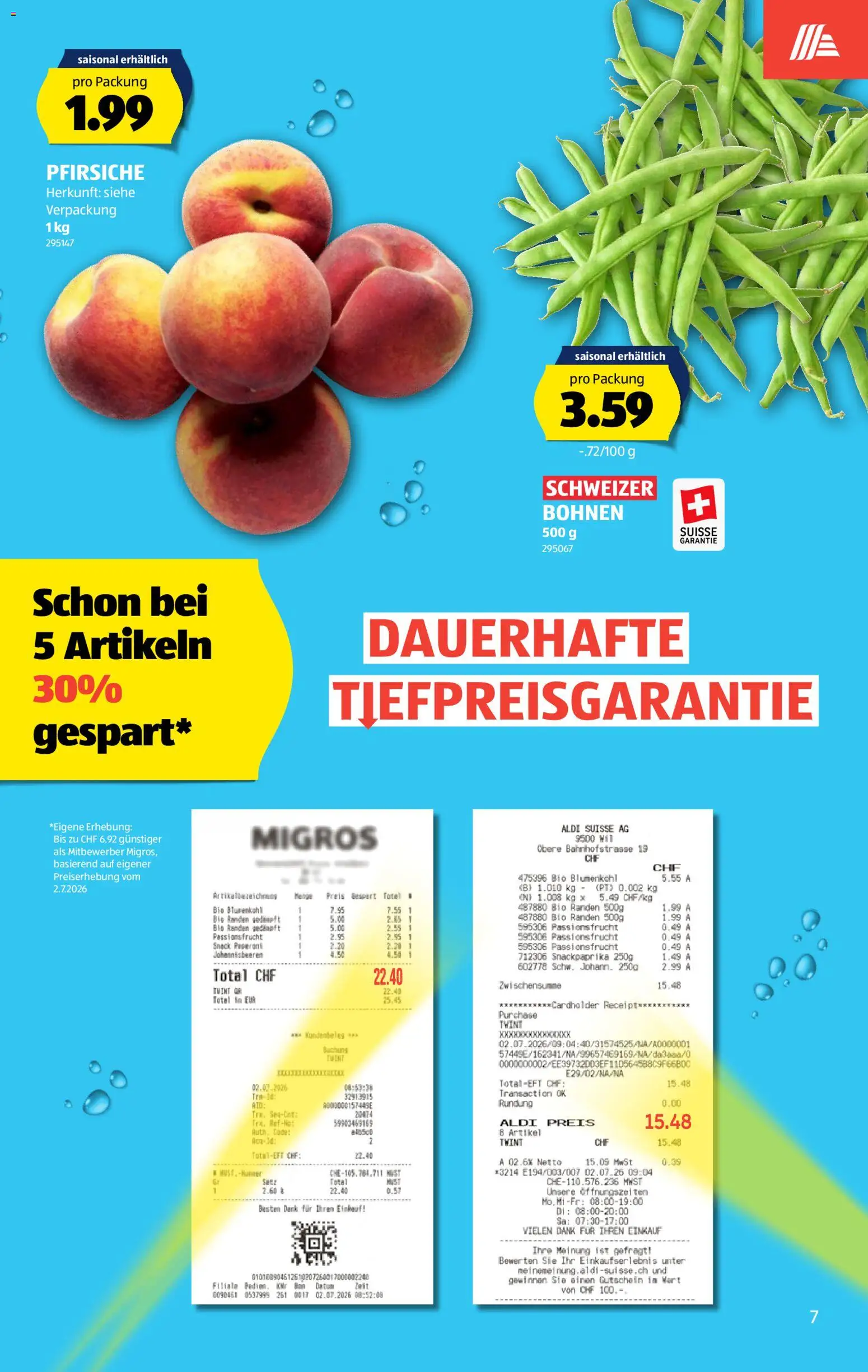 Aldi aktionen – gültig ab 20.08.2026 | Seite: 7 | Produkte: Blumenkohl