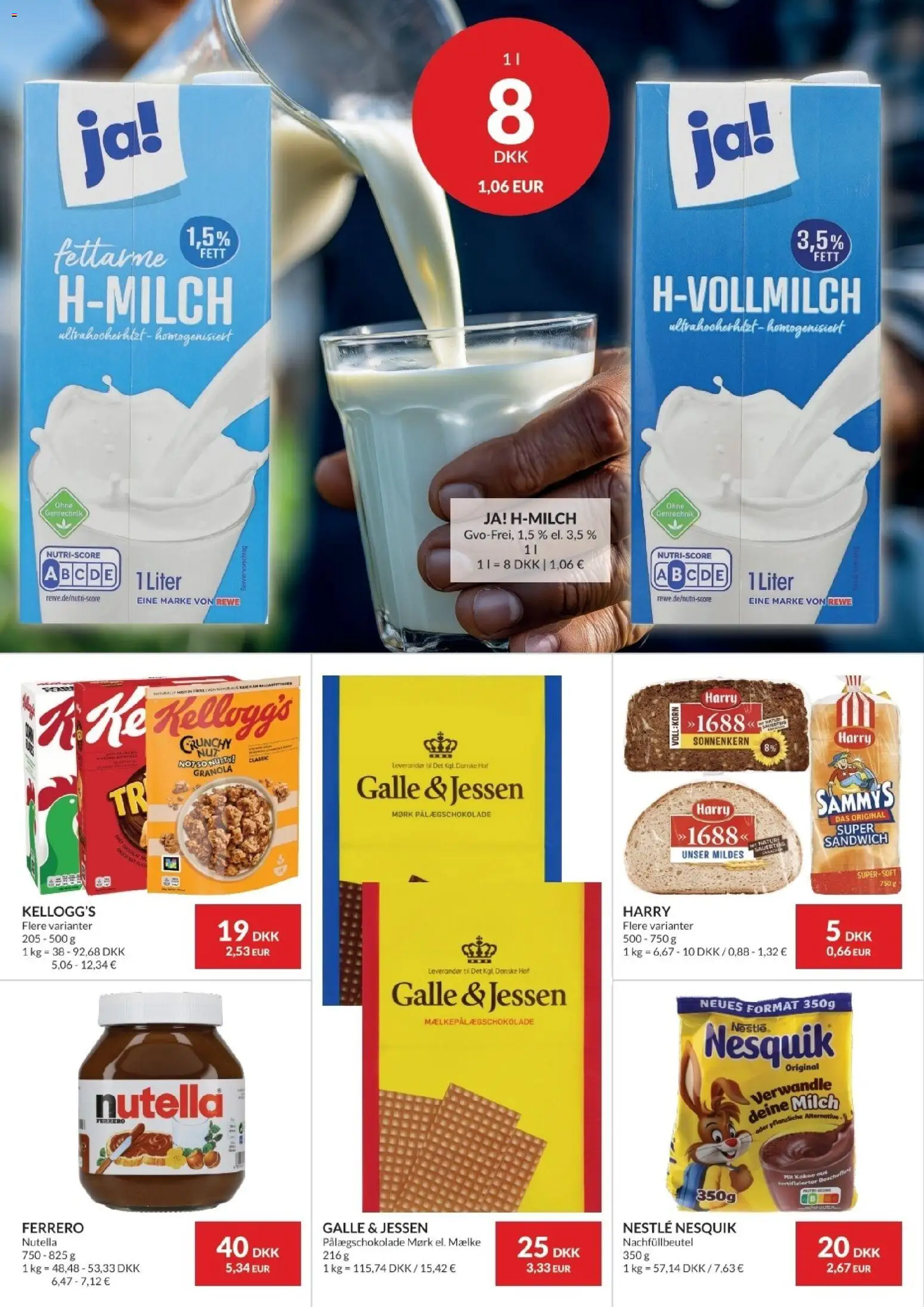 Nielsen Discount tilbudsavis – gyldig fra 30.04.2026 | Side: 2 | Produkter: Korn, Kakao, Pålægschokolade, Nutella