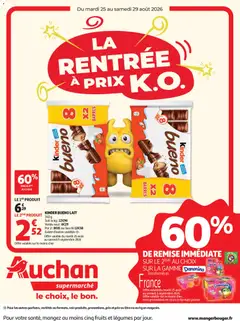 Auchan Rentrée scolaire supers - Voorbeeld van een folder van Auchan, geldig van 25/08/2026