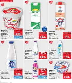 'Z BREGOV Acidofilno mlijeko ili kefir, 3,2 ili 3,5%mm 1000 g - Pregled kataloga iz trgovine Kaufland, vrijedi od 17.06.2026 | Stranica: 16