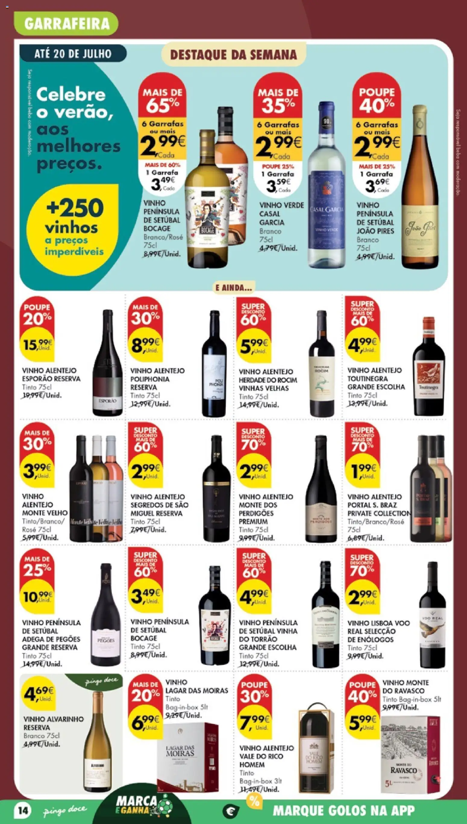 Pingo Doce Poupe Esta Semana Madeira │ válido de 14/07/2026 | Página: 14 | Produtos: Vinho