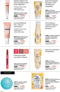 Katalógus Oriflame 2026/09 - amely érvényes a következő dátumtól: 17.06.2026 | Oldal: 104 | Termékek: Micellás víz, Arckrém, Szemkörnyékápoló, Bor