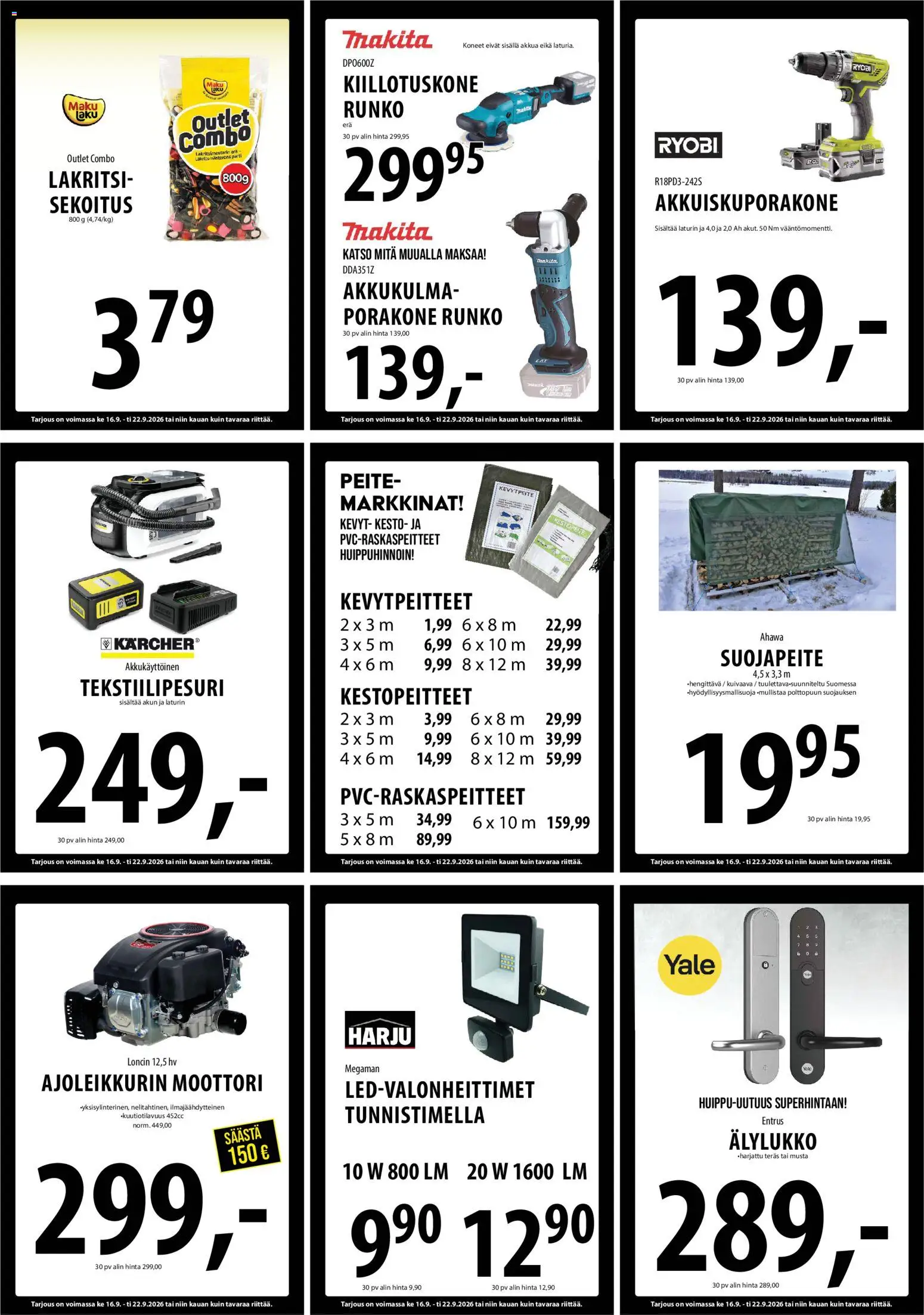 Tuuri tarjoukset – voimassa 16/09/2026 alkaen | Sivu: 23 | Tuotteet: Lakritsi