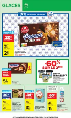Carrefour - Prévisualisation de Glaces Collection Expérience FERRERO ROCHER Chocolat Blanc & Pistache, Chocolat Noir et Orange ou Chocolat au lait & Saveur pâtissière, Glaces Collection Expérience FERRERO ROCHER Chocolat Blanc & Pistache, Chocolat Noir et Orange ou Chocolat au lait & Saveur pâtissière, par 3, 138 g. valide à partir de 07/07/2026 | Page: 38