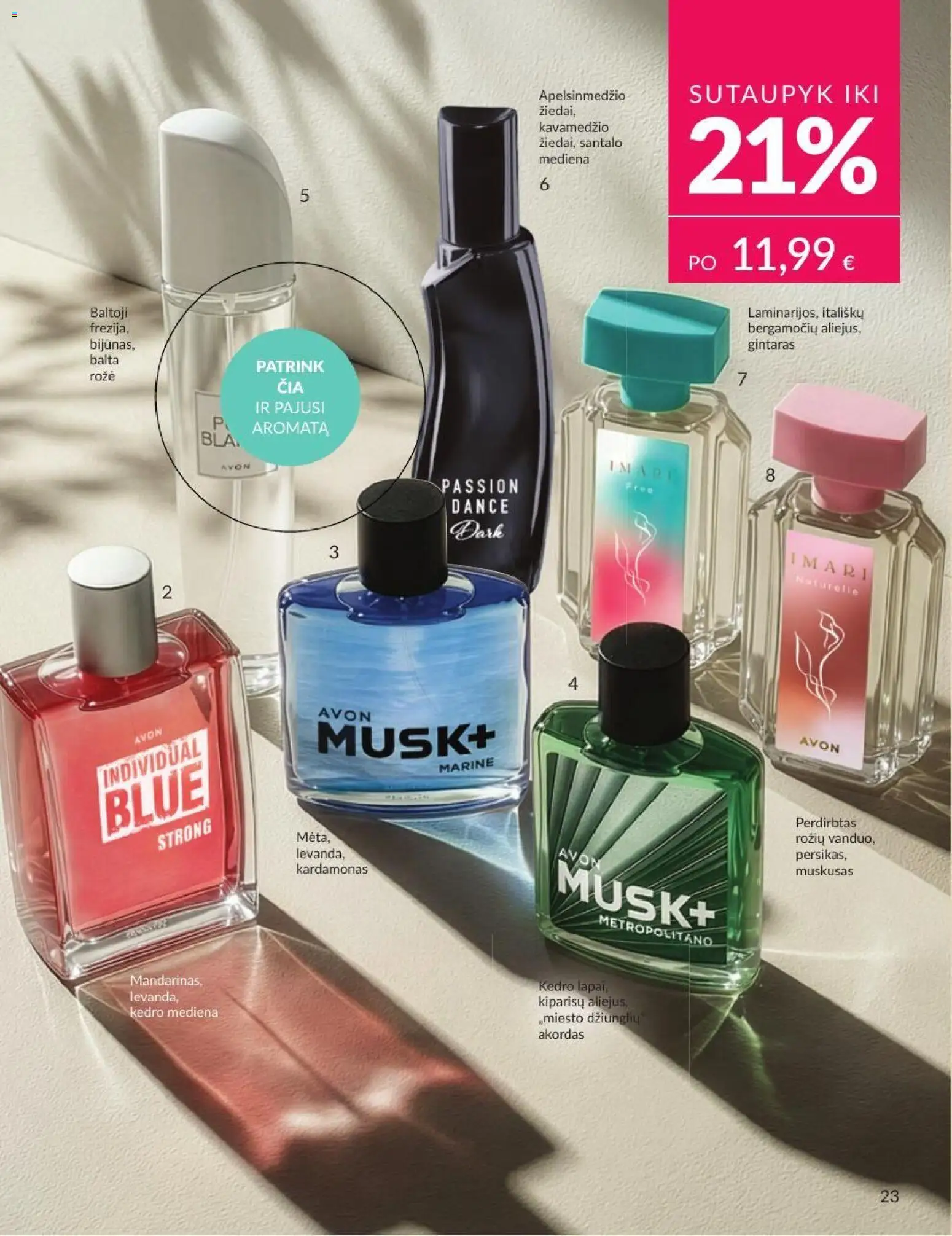 AVON akcijos nuo 2026.07.01 | Puslapis: 23