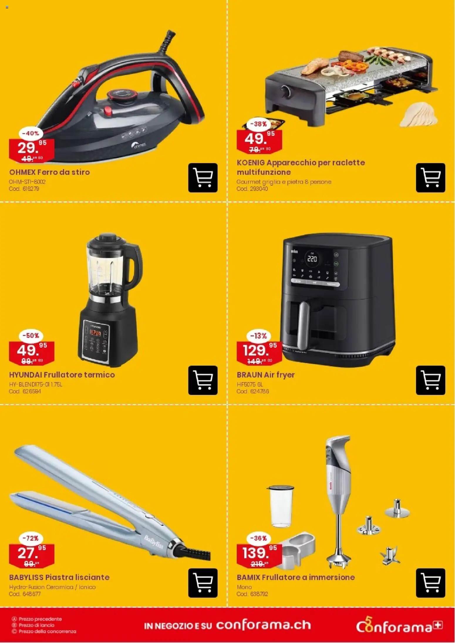 Conforama aktionen IT – gültig ab 21.10.2026 | Seite: 11 | Produkte: Raclette