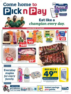 Pick n Pay specials catalogue – valid from 20/07/2026