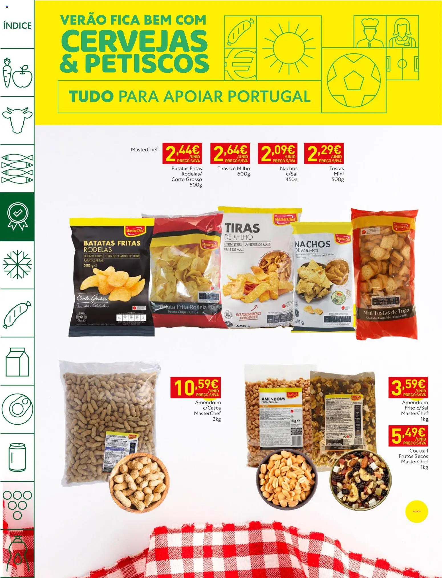Recheio Horeca │ válido de 16.06.2026 | Página: 10 | Produtos: Batata, Batata frita, Sal, Batatas fritas