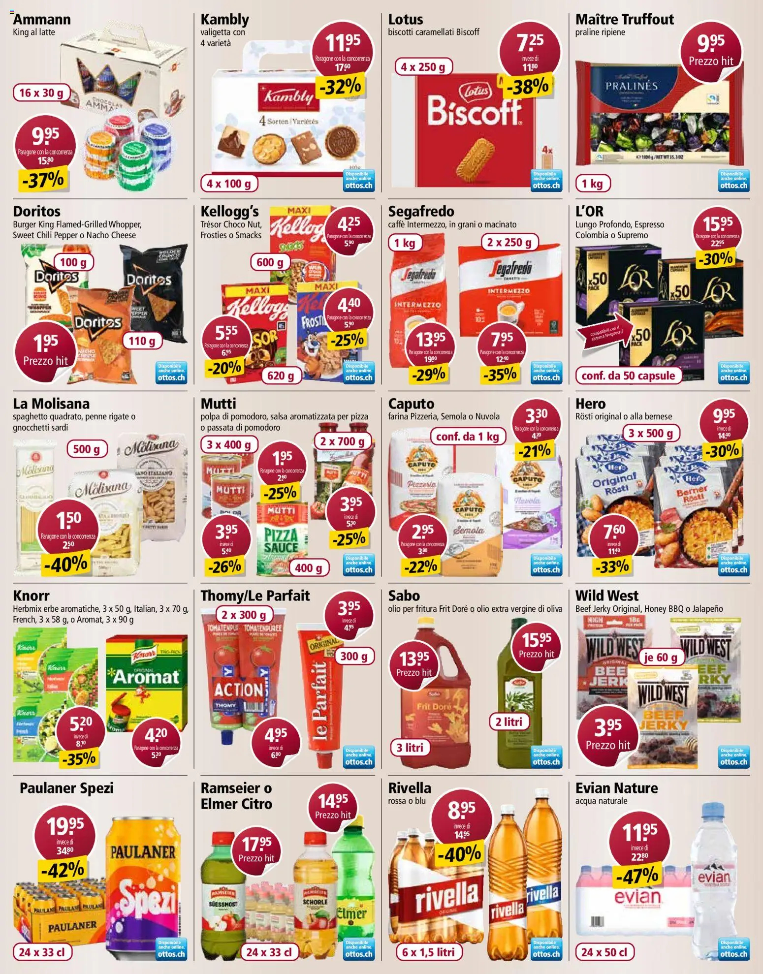 Otto's aktionen IT – gültig ab 06.10.2026 | Seite: 2 | Produkte: Burger, Tomatenpüree, Pizza, Chili