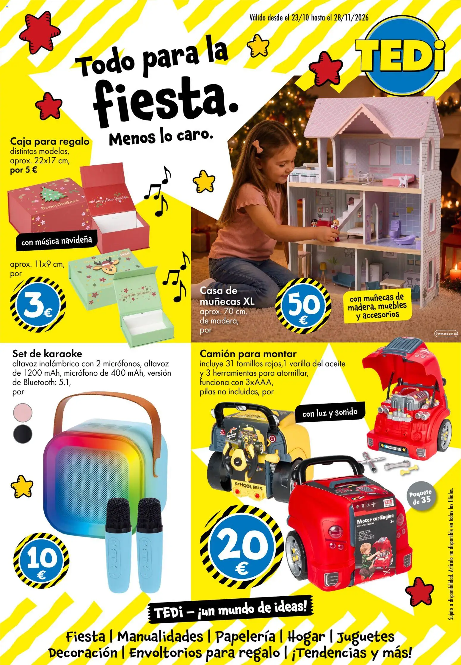 TEDi folleto │ válido desde el 23/10/2026 | Página: 1
