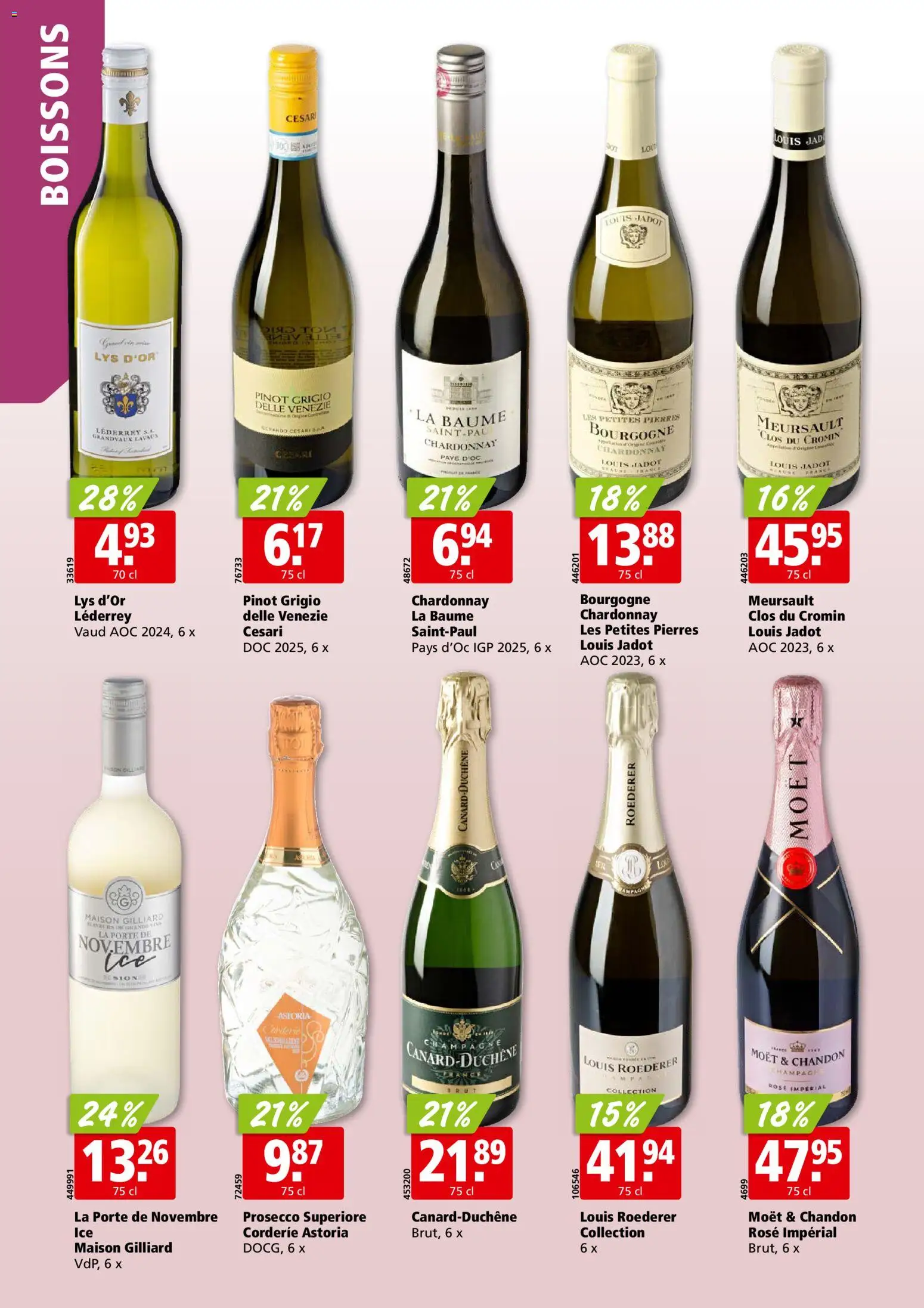 Aligro aktionen Chavannes, Matran, Genève, Sion – gültig ab 21.09.2026 | Seite: 24 | Produkte: Prosecco