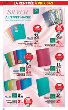 Hyper U - Prévisualisation de Hyper U - La rentrée à prix bas valide à partir de 15/07/2026 | Page: 24 | Produits: Couverture, Chemise, Élastiques