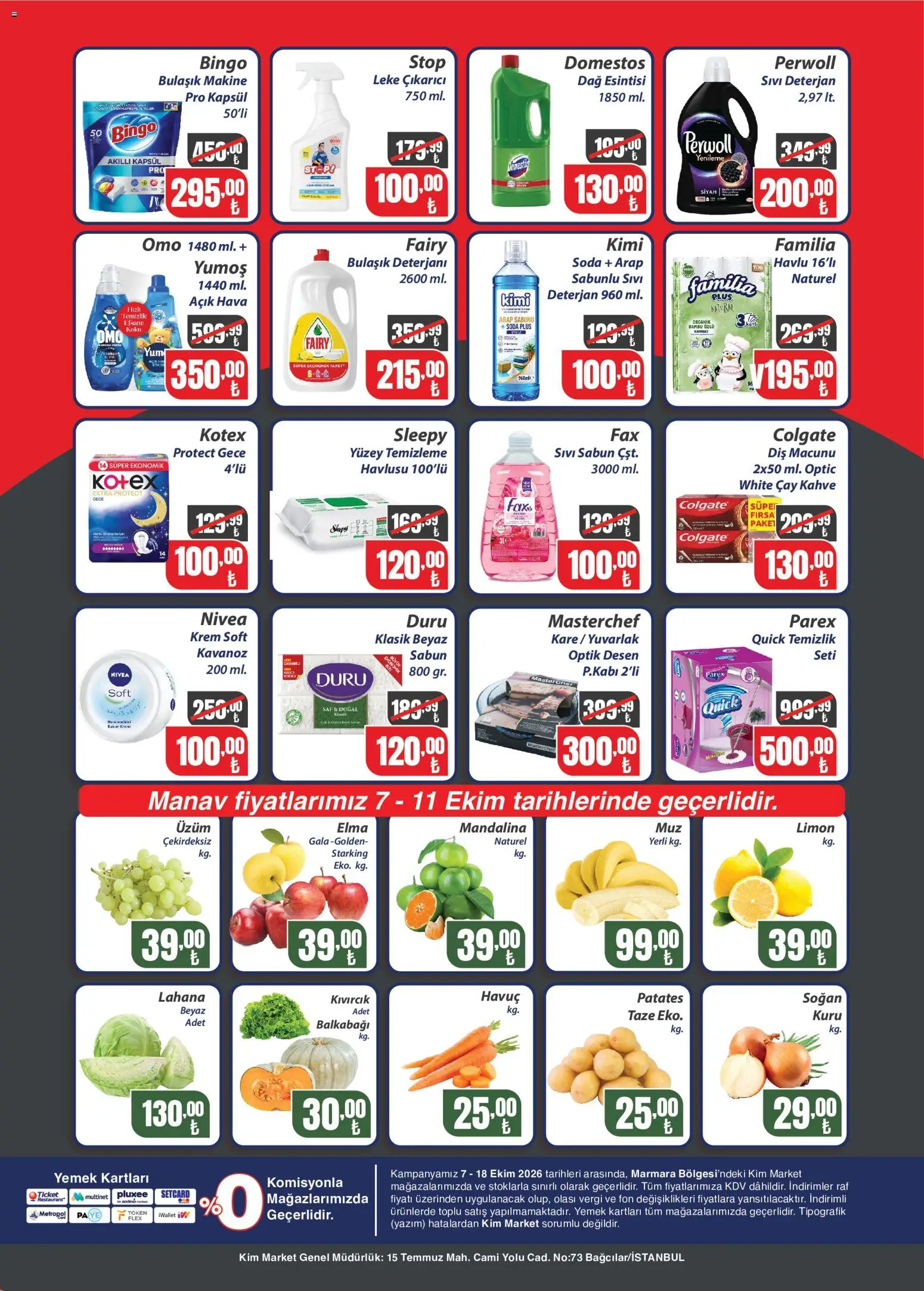 Kim Market Katalog - Marmara Insert - 07 Ekim 2026 tarihinden itibaren geçerlidir | Sayfa: 4