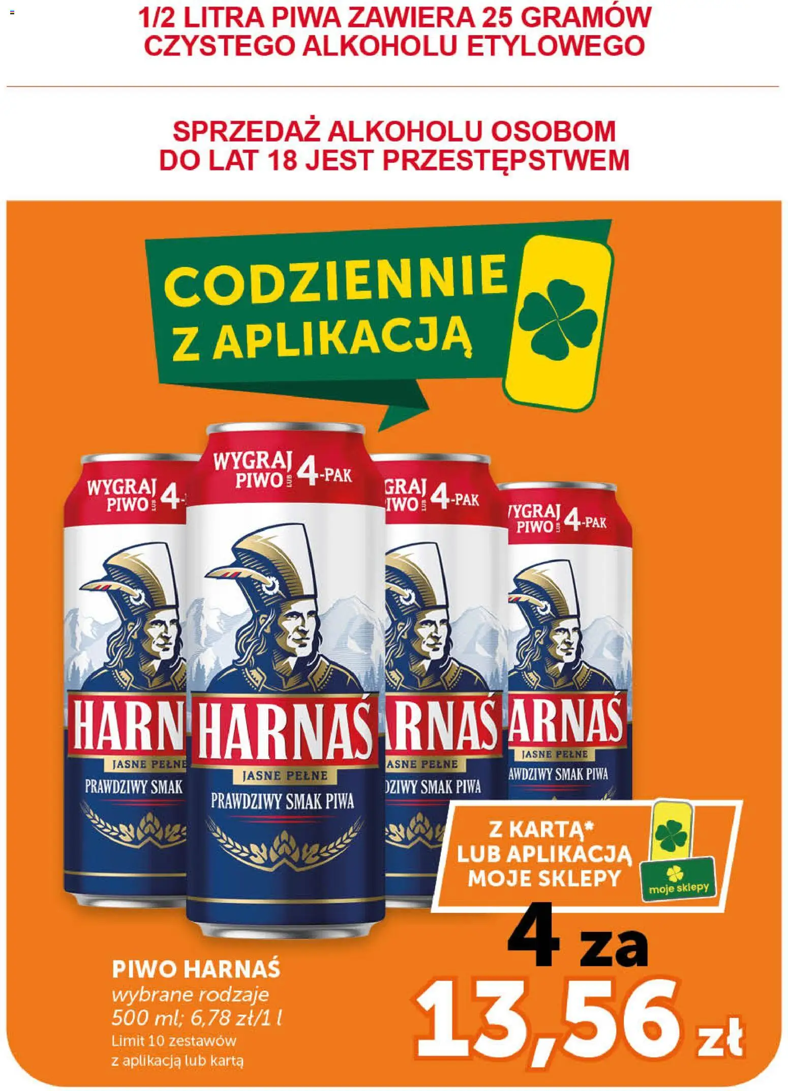 ABC gazetka - Market od 25.06.2026 | Strona: 13 | Produkty: Karta, Harnaś, Piwo