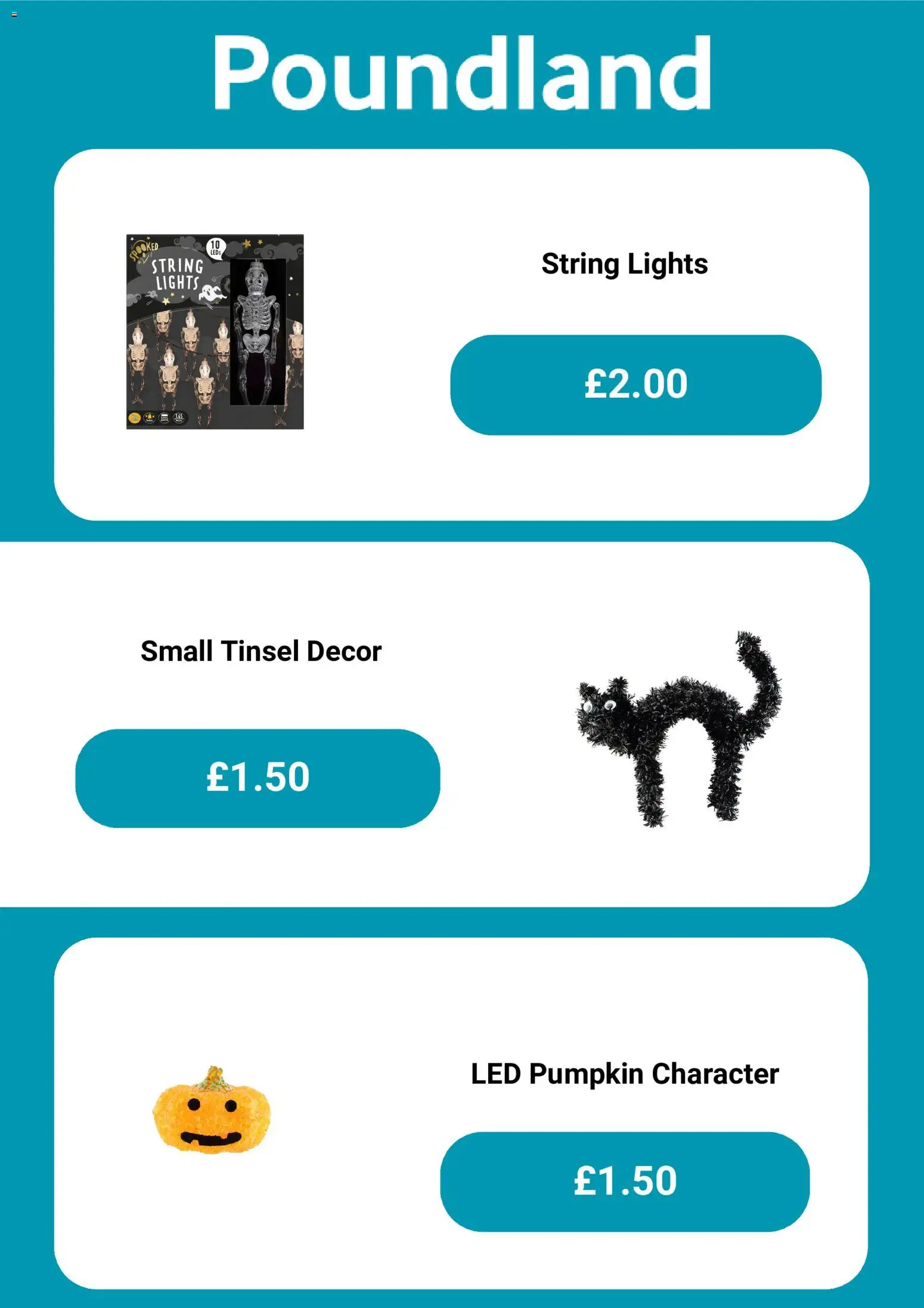 {H1} | Page: 2 | Products: Pumpkin, Lights