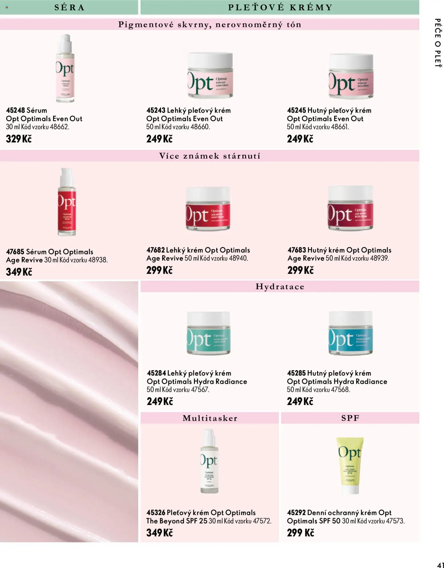 Oriflame katalog Novage+ Proceuticals od 30.09.2026 | Strana: 41 | Produkty: Sérum, Krém