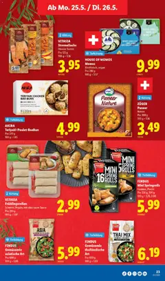 Lidl aktionen ab 21.05.2026 gültig | Seite: 23 | Produkte: Rindfleisch, Gemüse