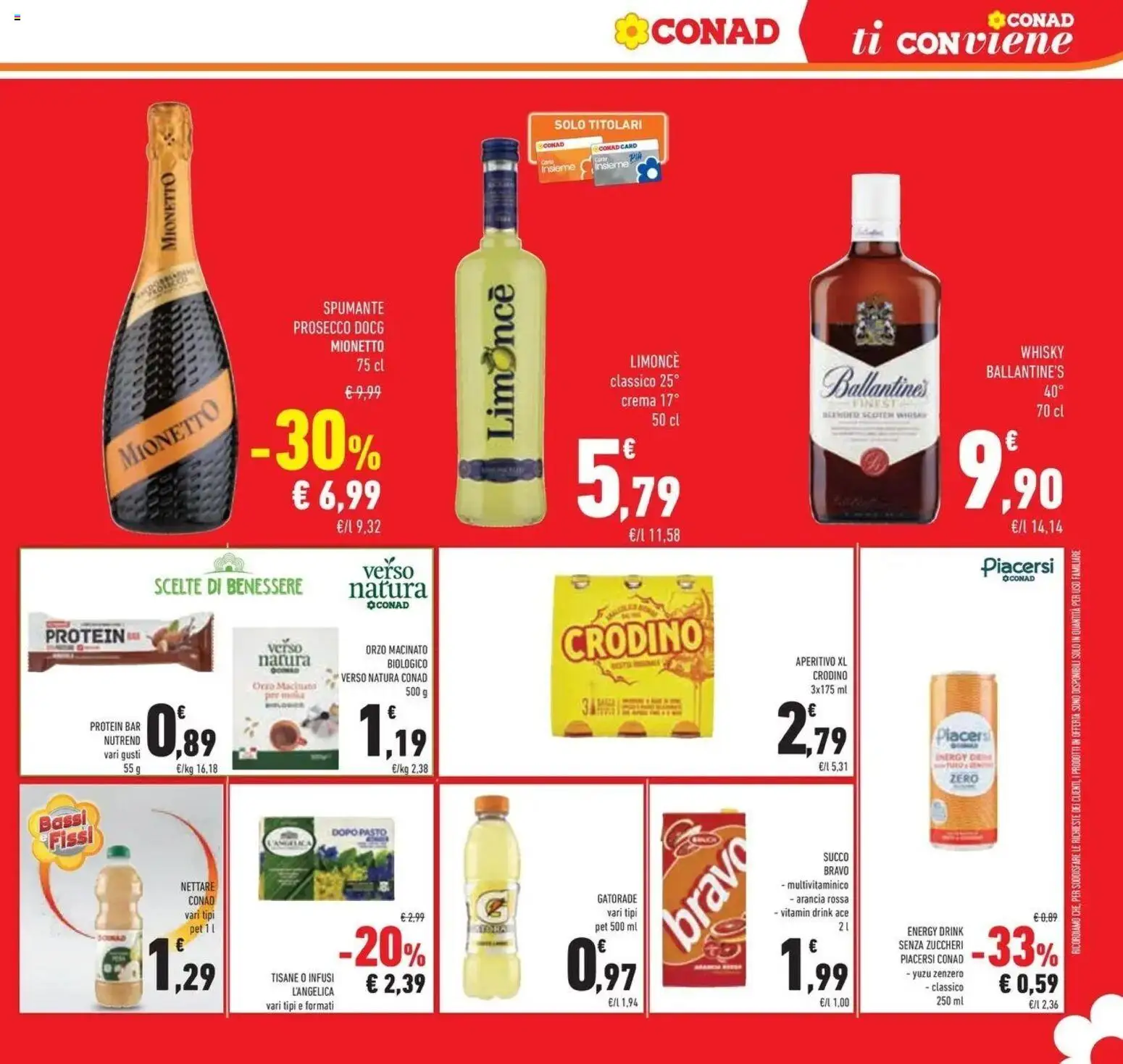 Anteprima volantino Conad dal 07/10/2026 prossima settimana | Pagina: 45 | Prodotti: Crema, Succo, Multivitaminico, Aperitivo