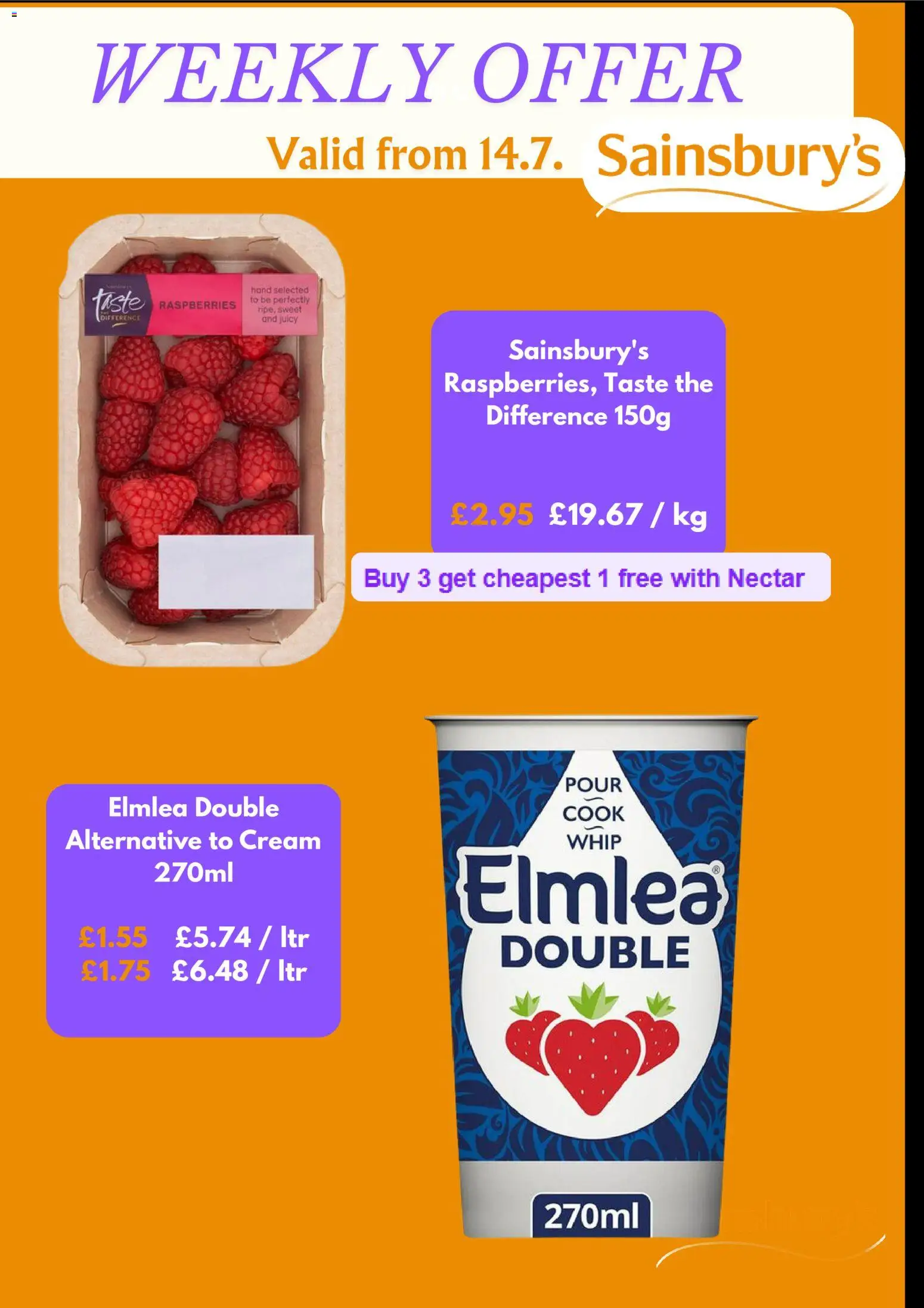 {H1} | Page: 3 | Products: Raspberries, Cream