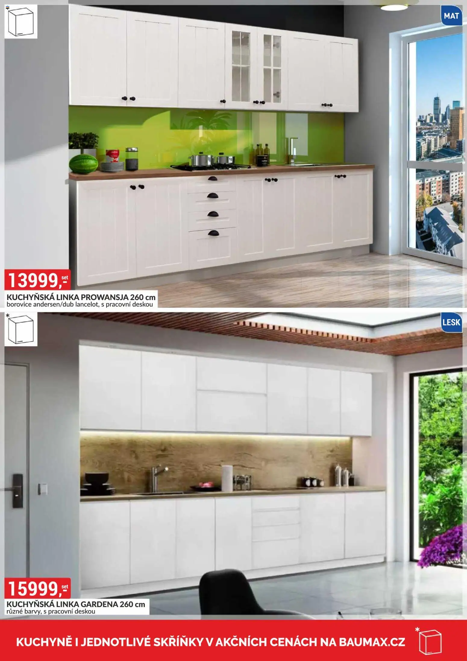 BAUMAX leták - Objevte svět nábytku od 01.08.2026 | Strana: 75 | Produkty: Kuchyňská linka, Kuchyně