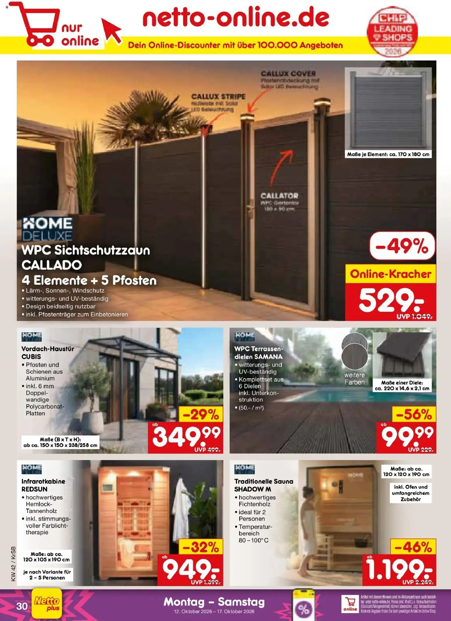 Netto Marken-Discount Prospekt Baesweiler (ab 12.10.2026) » Angebote | Seite: 42 | Produkte: Ofen