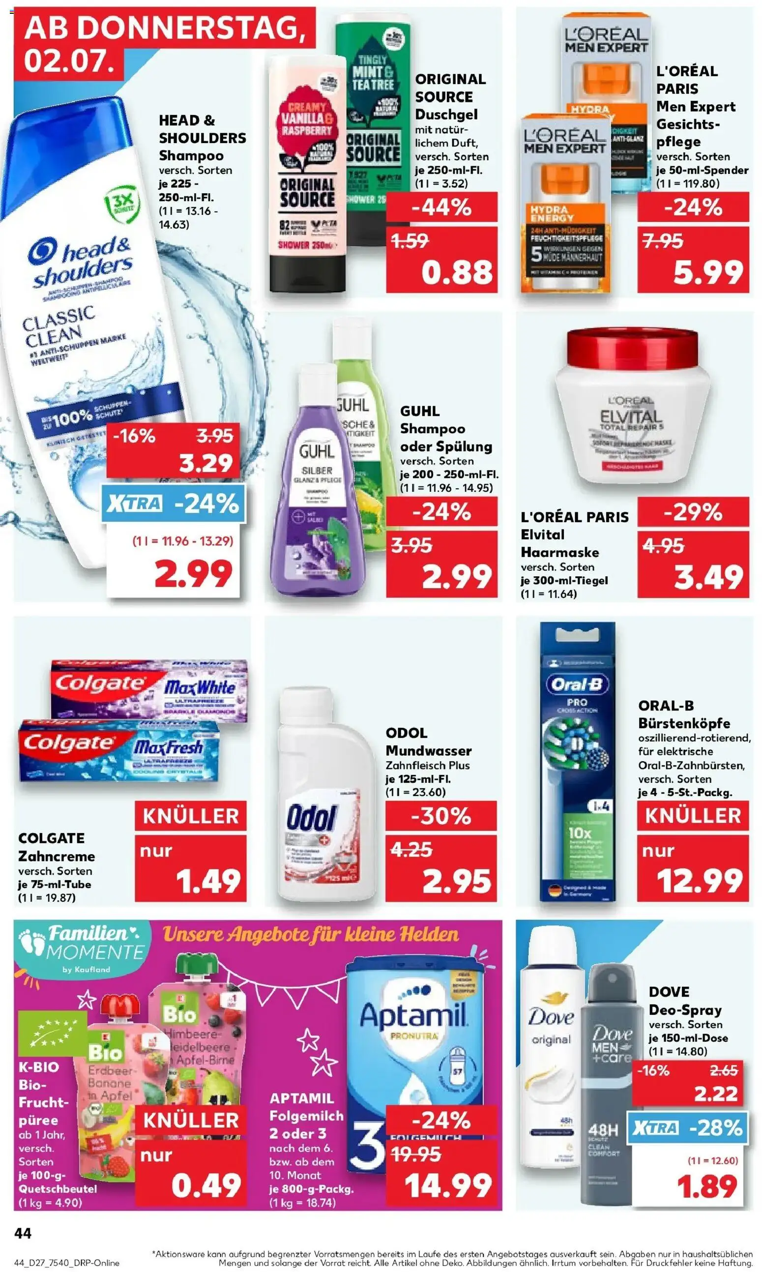 Kaufland Prospekt Frankfurt (Oder) – gültig ab 29.06.2026 | Seite: 57 | Produkte: Äpfel, Spülung, Mundwasser, Deospray
