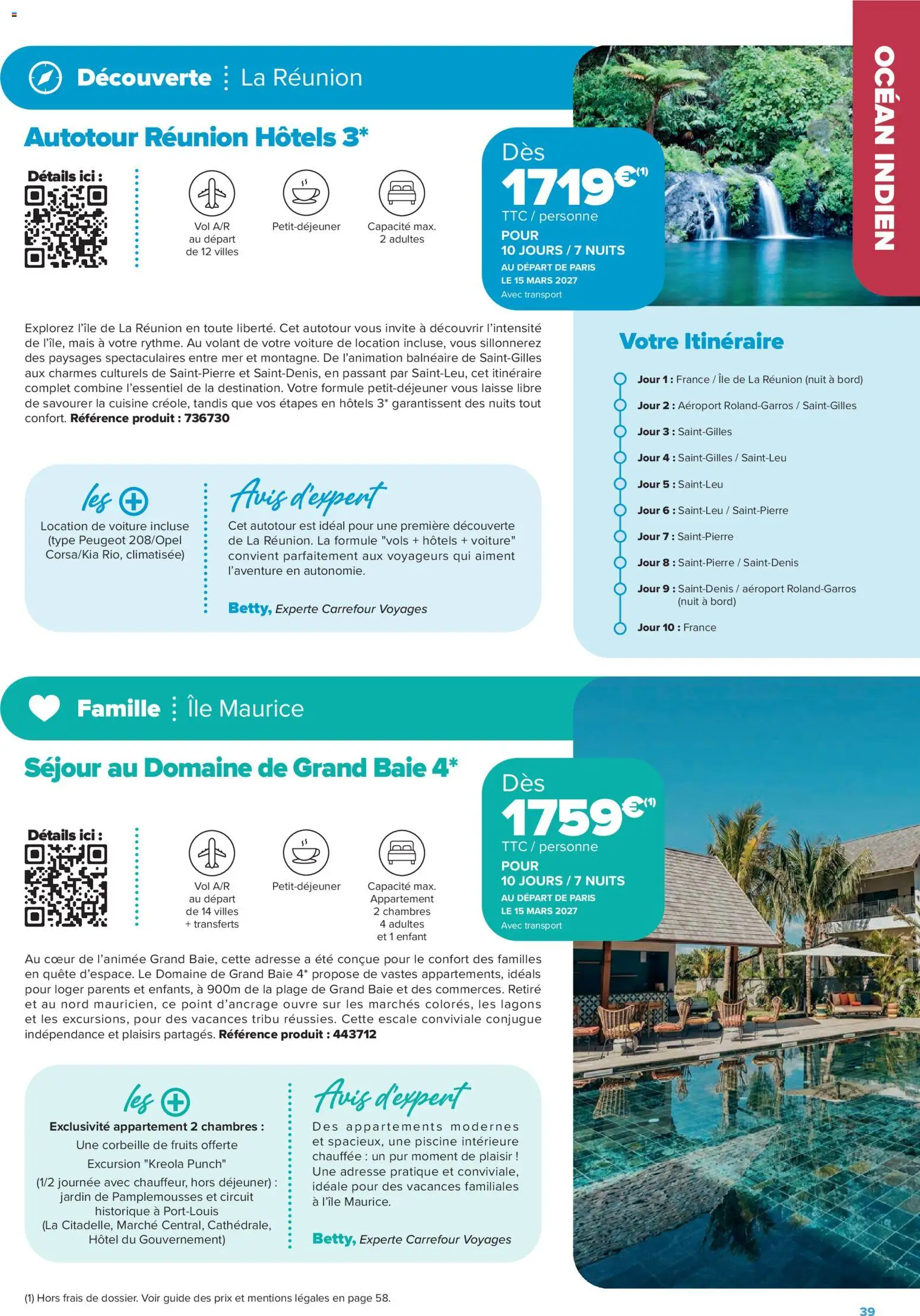 {H1} | Page: 39 | Produits: Mais, Fruits, Corbeille, Piscine