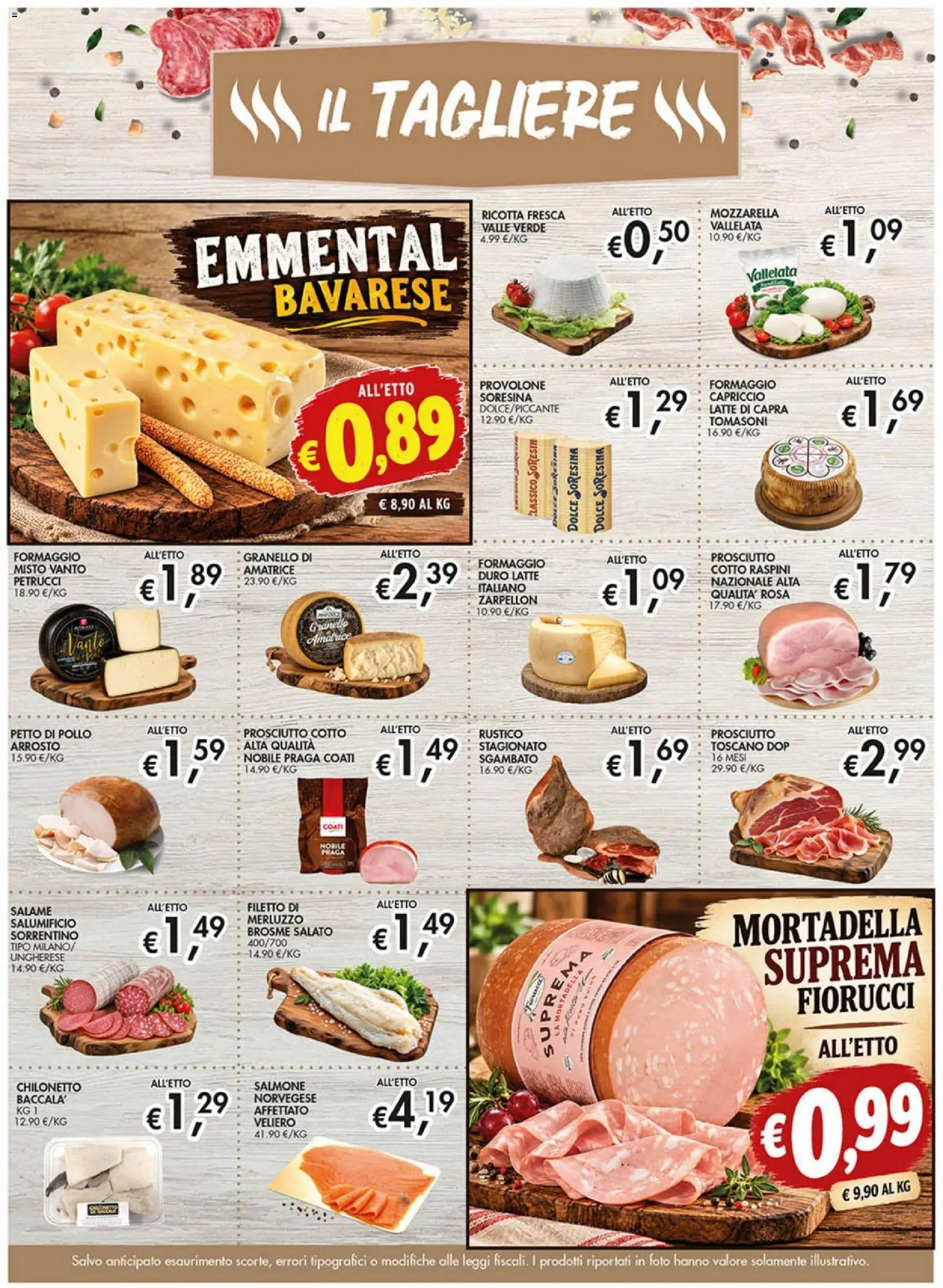 Volantino Coal del 22/10/2026 | Pagina: 7 | Prodotti: Petto di Pollo, Prosciutto Cotto, Latte, Prosciutto