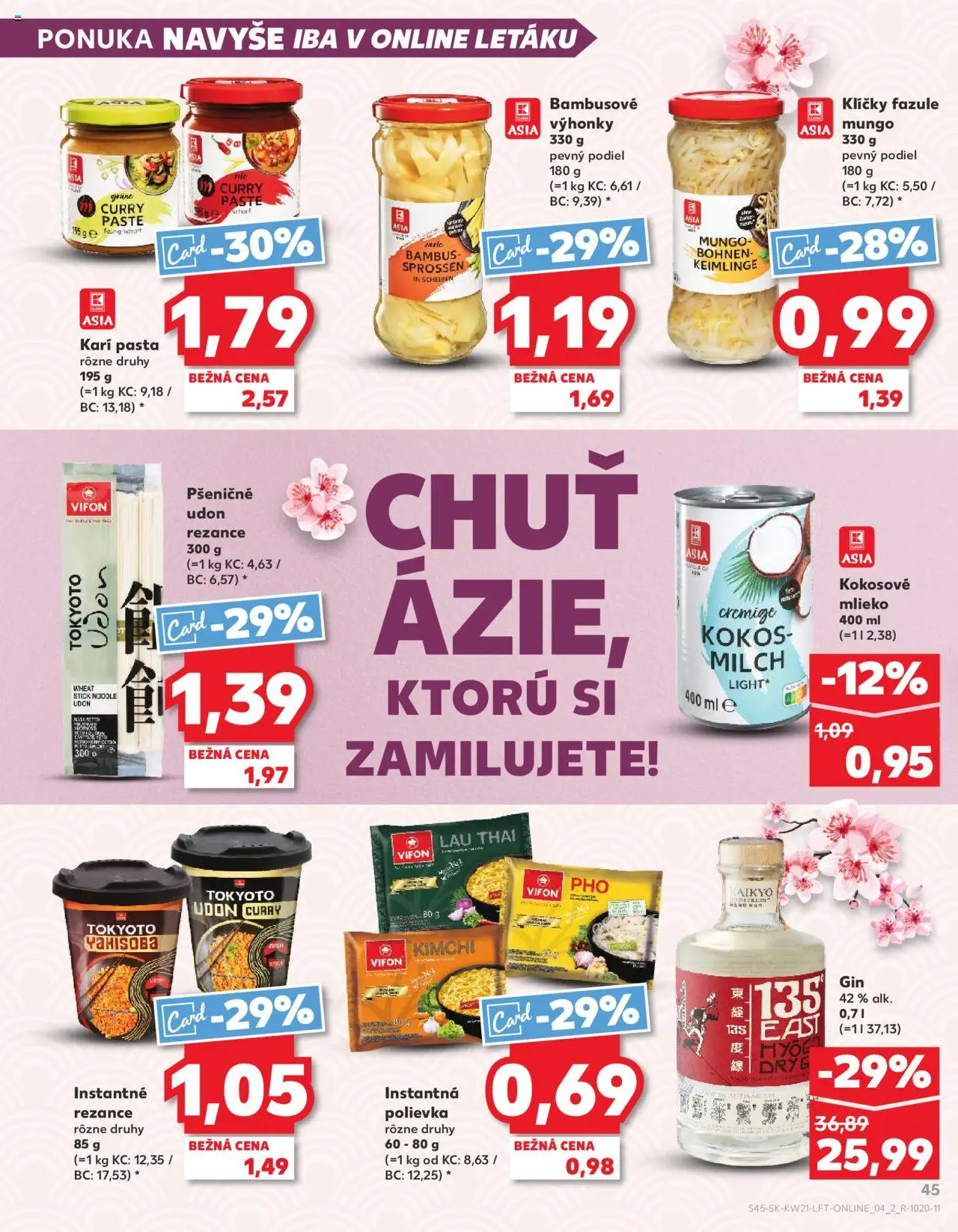 Nové Kaufland akcie – leták je platný od 22.05.2025 | Strana: 45
