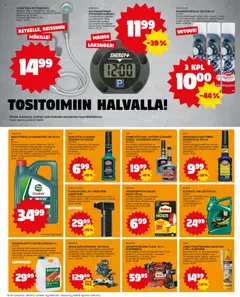 Tokmanni-mainoslehti voimassa 07/09/2026 alkaen | Sivu: 12 | Tuotteet: Liima, Moottoriöljy, Parkkikiekko