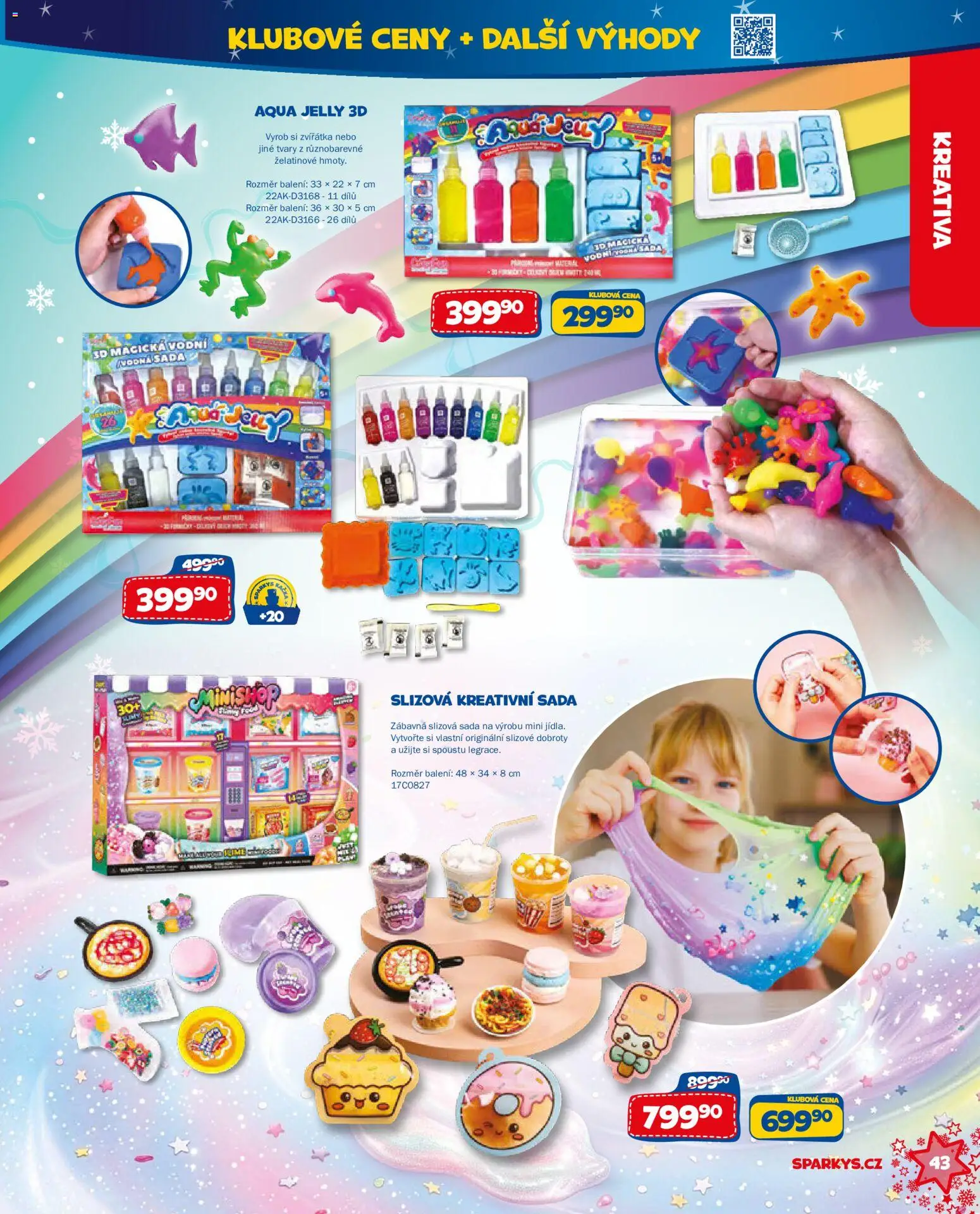 Sparkys katalog Vánoce 2026 od 01.10.2026 | Strana: 43 | Produkty: Kreativní sada