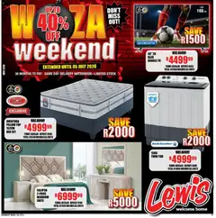 Lewis Stores specials catalogue – valid from 22.06.2026