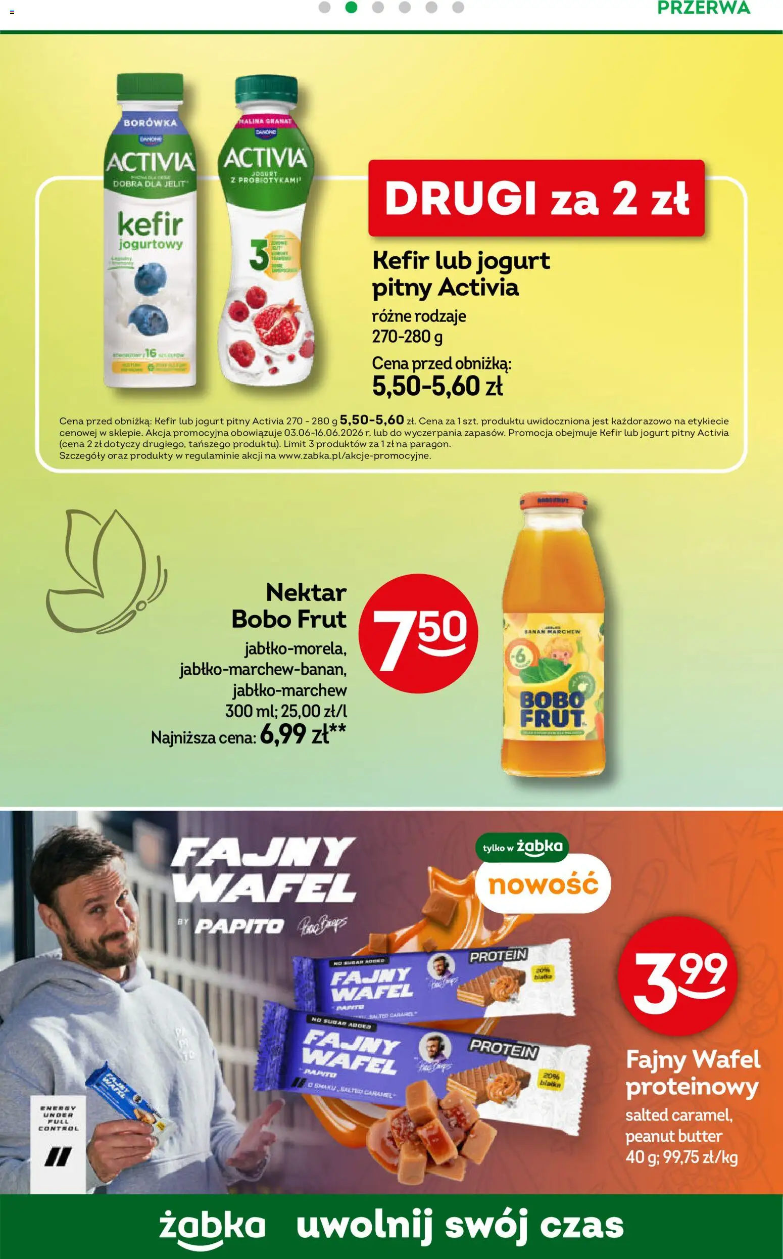 Żabka gazetka od 03.06.2026 | Strona: 83 | Produkty: Bagietka czosnkowa, Bagietka