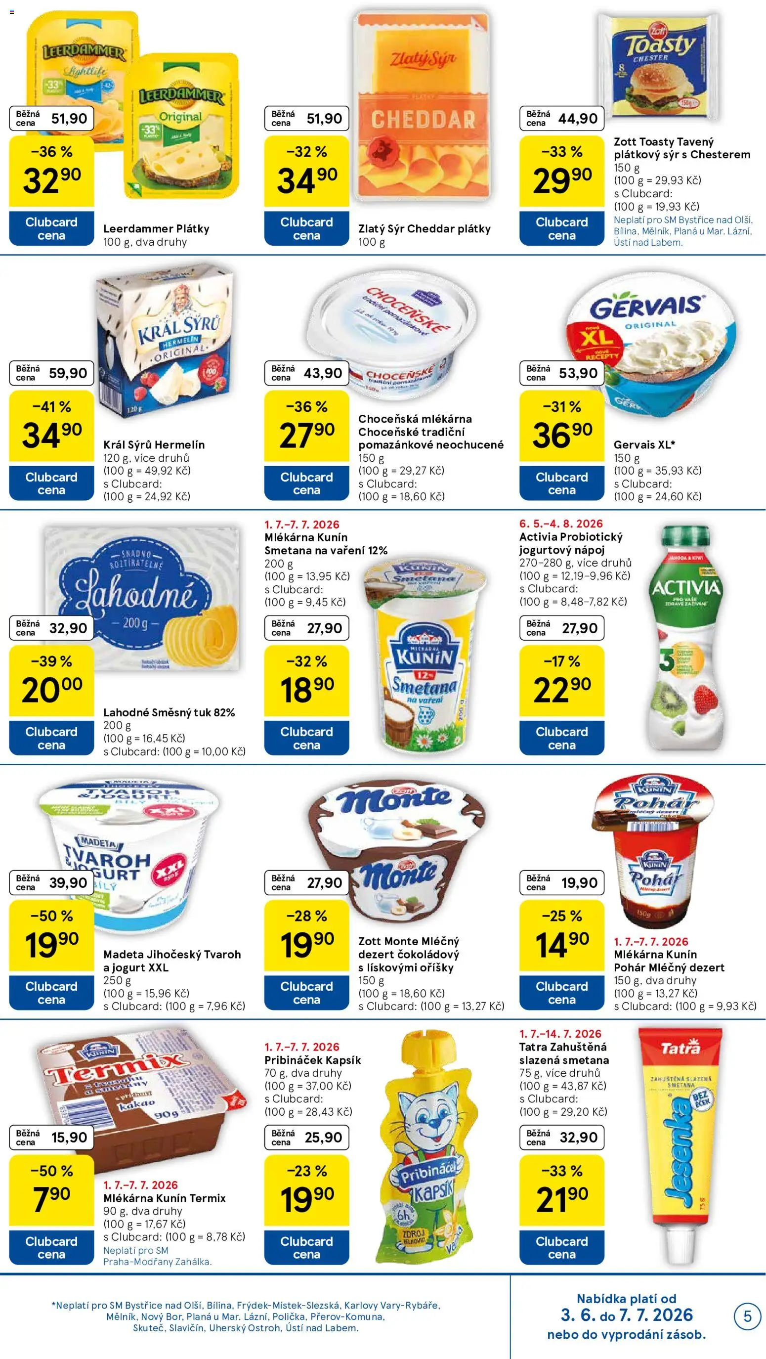 Tesco leták - Supermarket od 01.07.2026 | Strana: 5