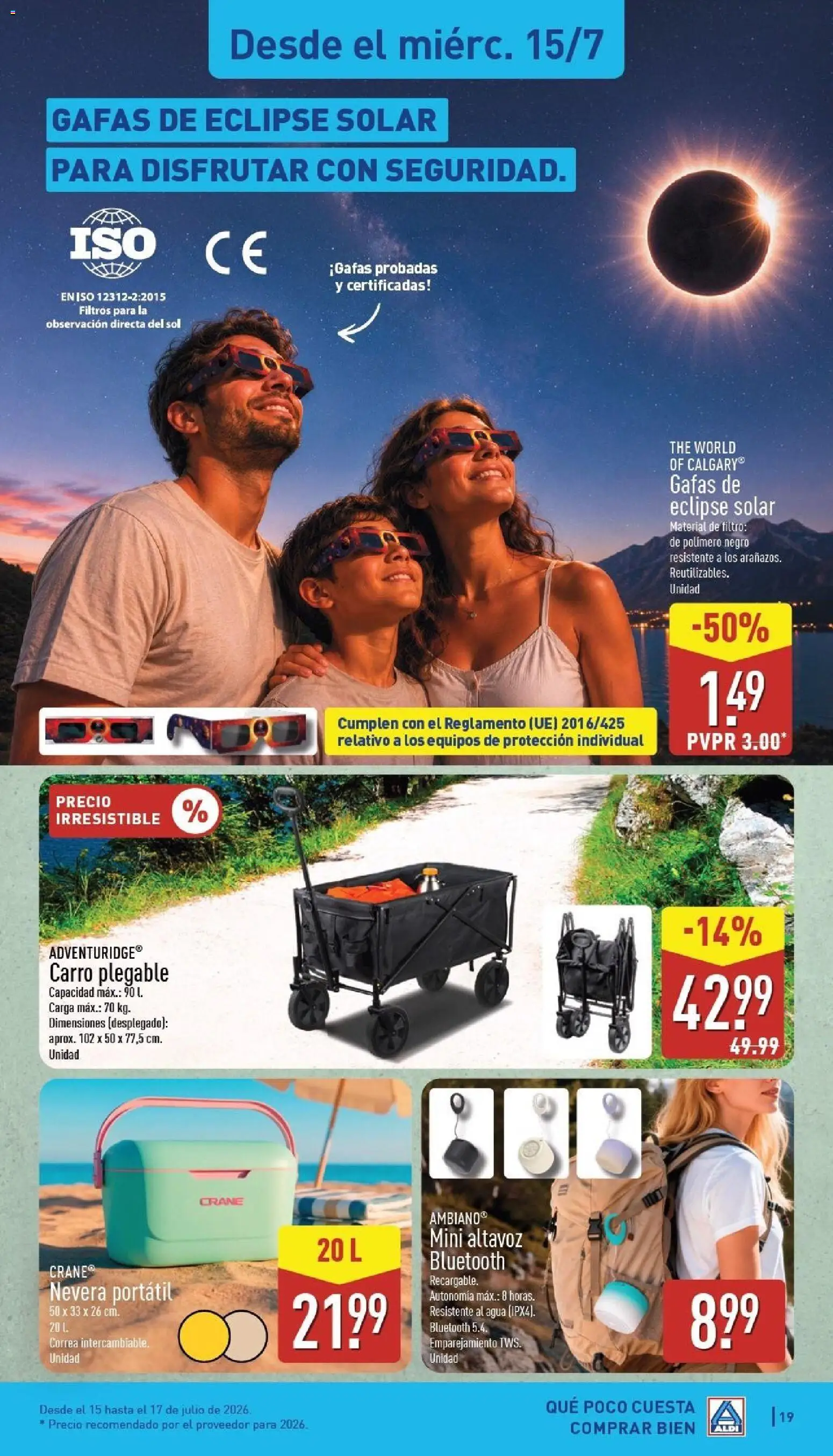 Aldi folleto Canarias │ válido desde el 13/07/2026 | Página: 19