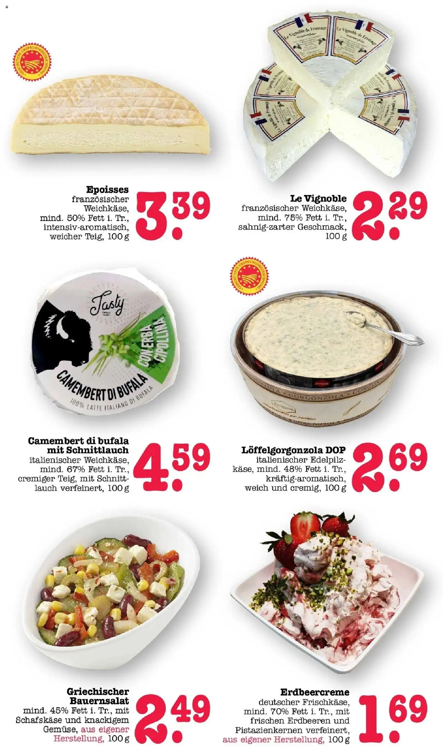 Edeka prospekt Bühlertal	 – gültig ab 03.05.2026 | Seite: 19 | Produkte: Erdbeeren, Schafskase