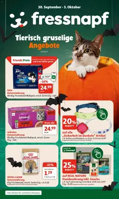 Fressnapf Angebote ab 30.09.2026 gültig
