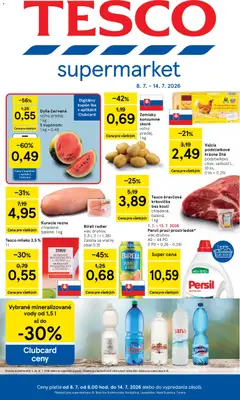 Tesco leták platný od 08.07.2026