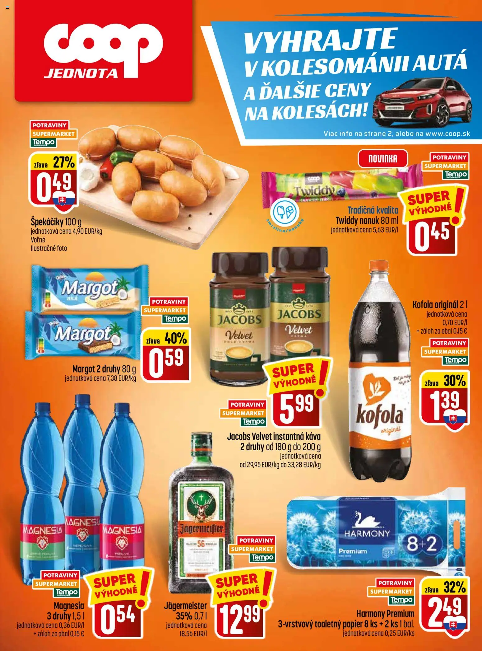Nové COOP Jednota akcie – leták je platný od 14.05.2026 | Strana: 28