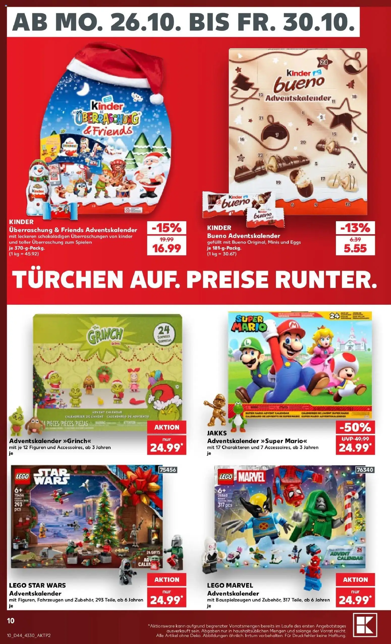 Prospekt Kaufland ab 26.10.2026 » Angebote Online zum Blättern | Seite: 10