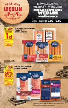 Pogląd oferty "Biedronka gazetka - Festiwal wędlin" - ważna od 09.09.2026