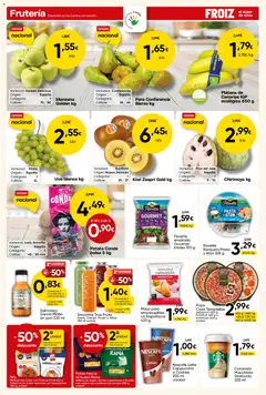 Vista previa Froiz folleto válido desde el 30/09/2026 | Página: 2 | Productos: Masa, Pasta, Kiwi, Manzana