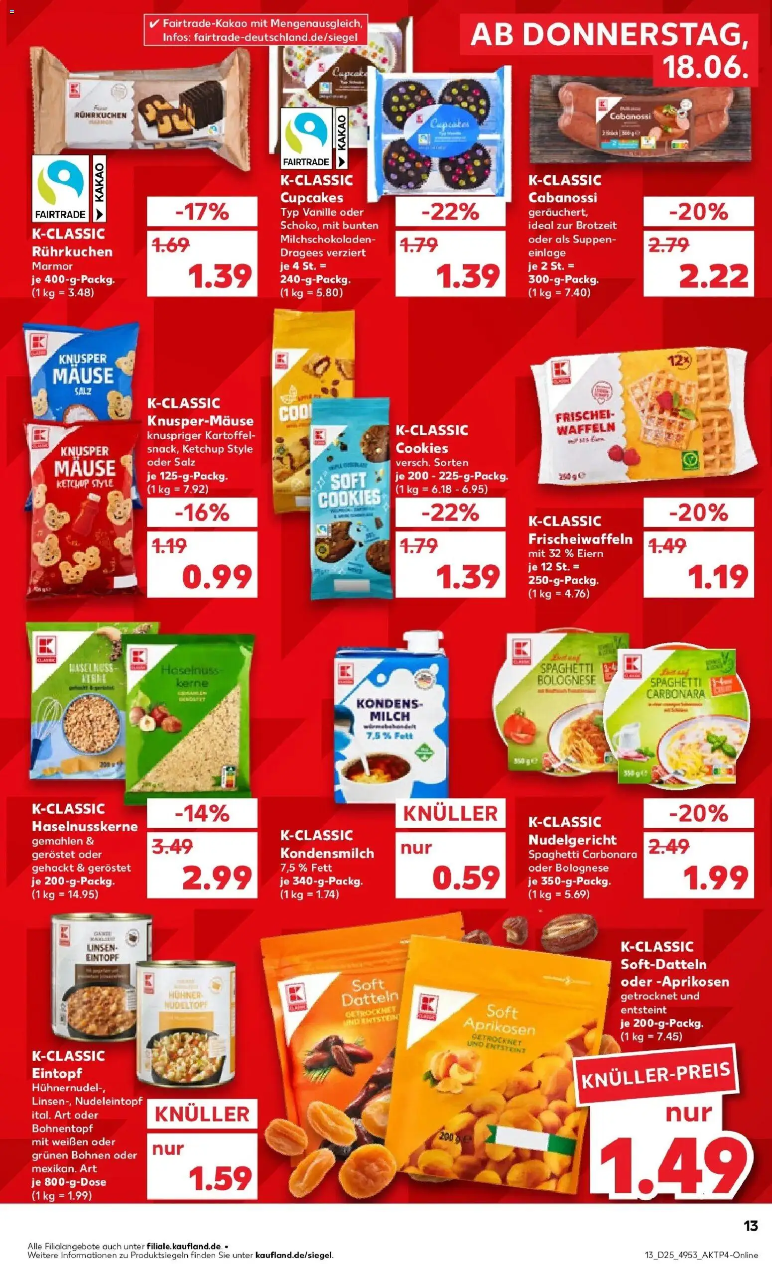 Kaufland Prospekt Dortmund – gültig ab 15.06.2026 | Seite: 24 | Produkte: Milch, Waffeln, Salz, Ketchup